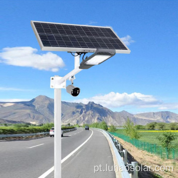 Solar Street Light com câmera 4G